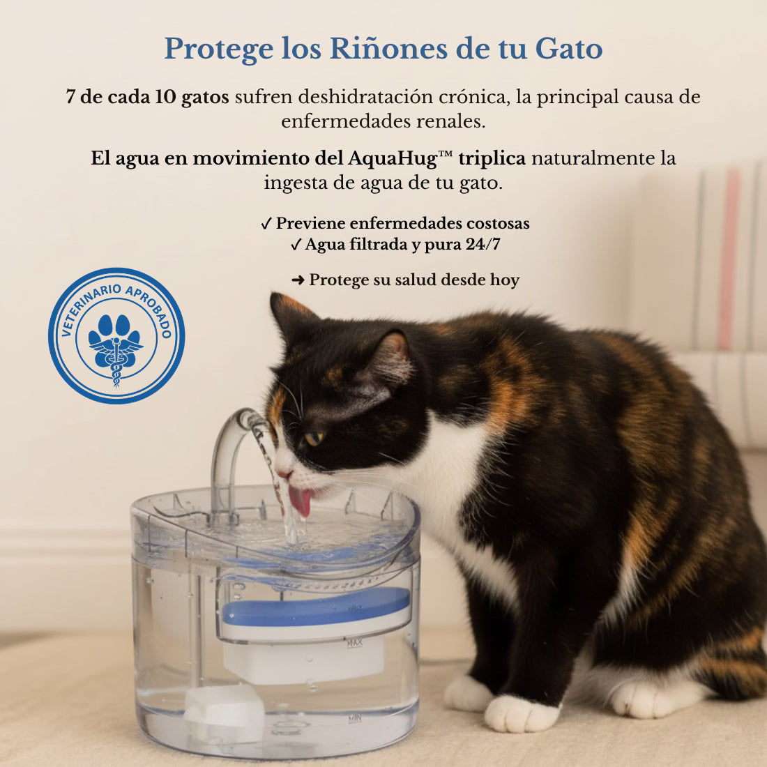 Petyou™ AquaHug – Agua fresca y saludable