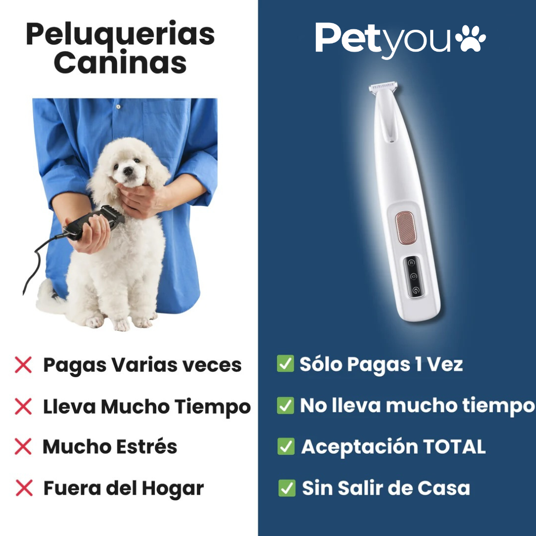 Petyou™ para casa y silencioso