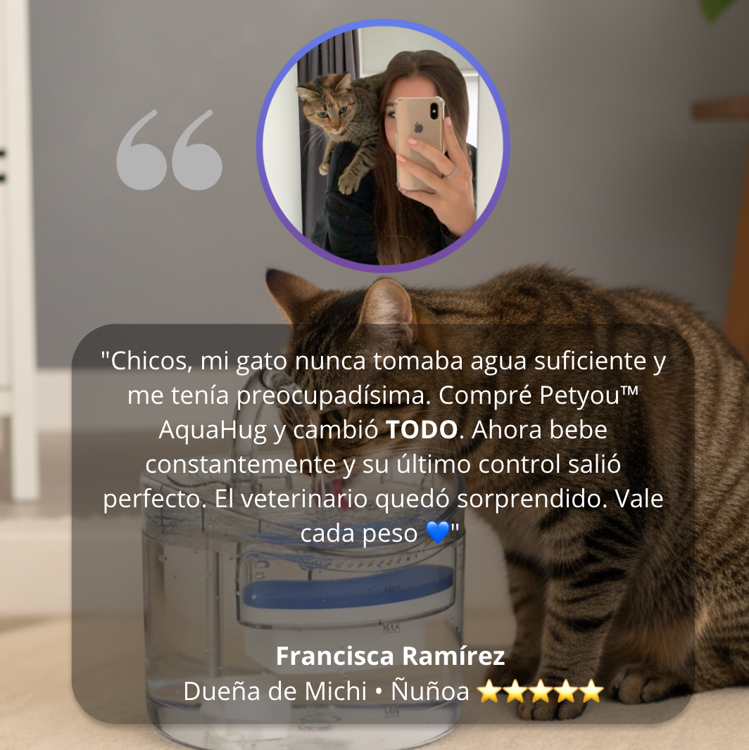 Petyou™ AquaHug – Agua fresca y saludable