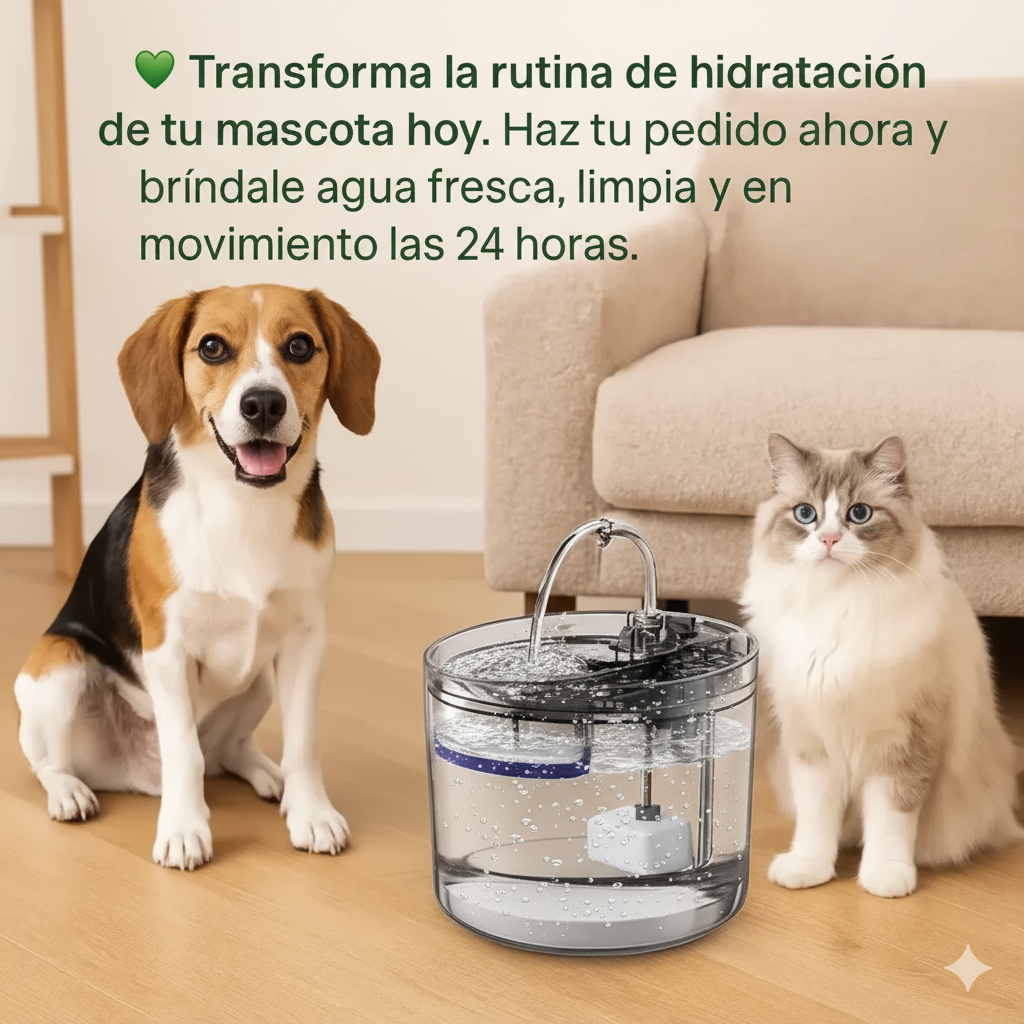 Petyou™ AquaHug – Agua fresca y saludable