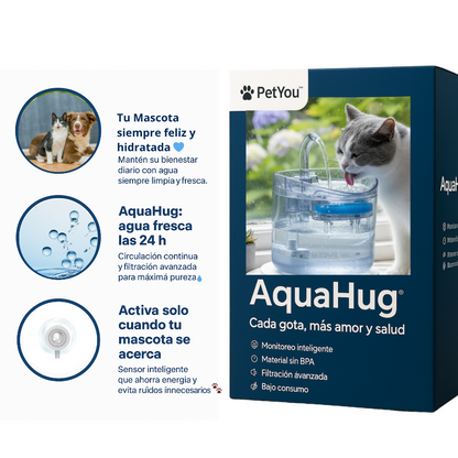 Petyou™ AquaHug – Agua fresca y saludable